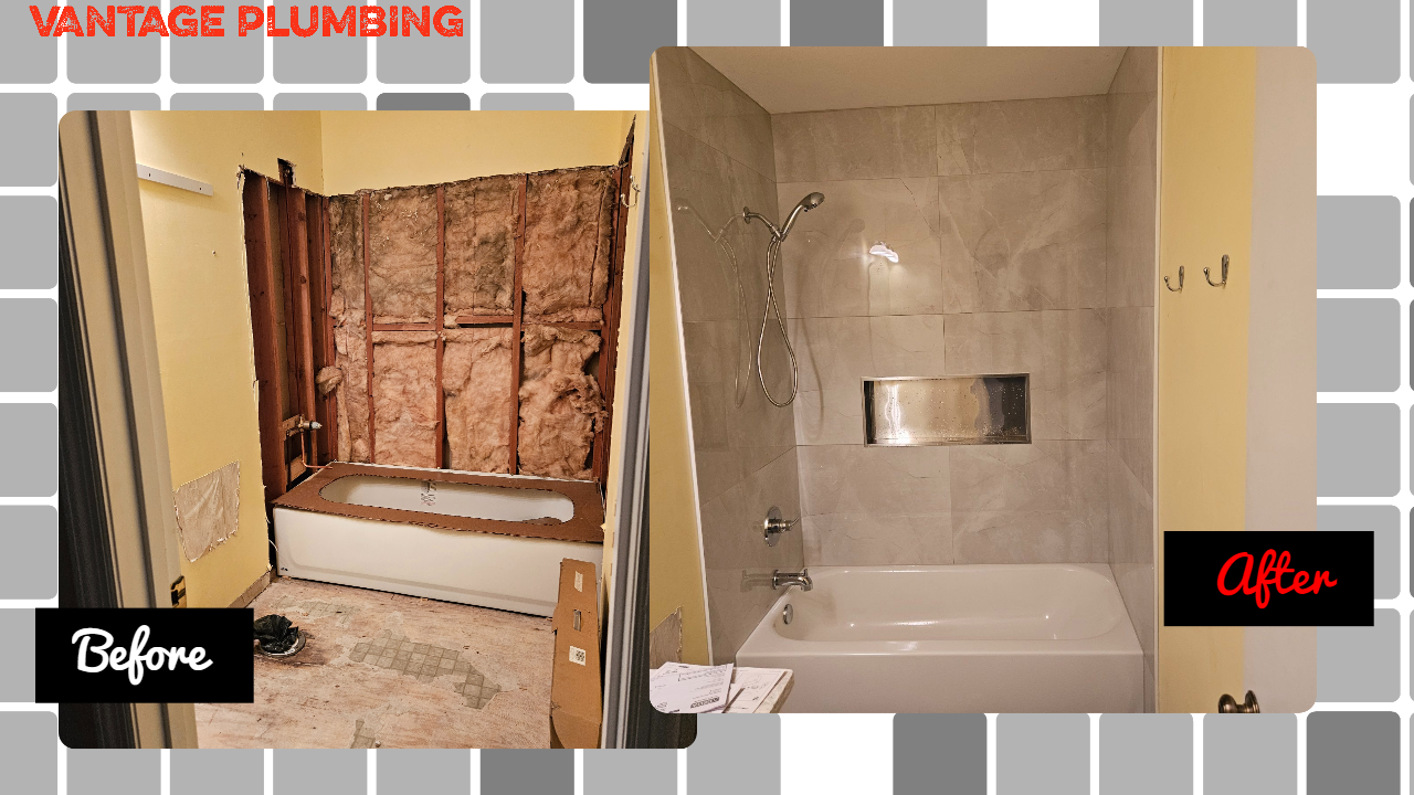Francis plumbing before and after 1